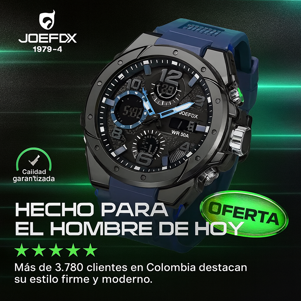 Joe Fox 1979: Precisión y Carácter para tu Muñeca